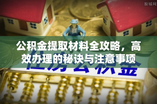 郁南公积金提取材料全攻略，高效办理的秘诀与注意事项