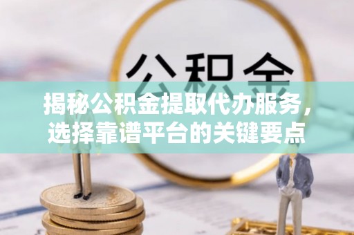 郁南揭秘公积金提取代办服务，选择靠谱平台的关键要点