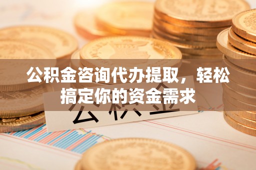 郁南公积金咨询代办提取，轻松搞定你的资金需求