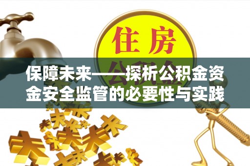 郁南保障未来——探析公积金资金安全监管的必要性与实践路径