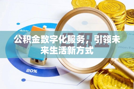 郁南公积金数字化服务，引领未来生活新方式