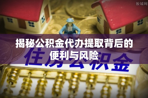 郁南揭秘公积金代办提取背后的便利与风险