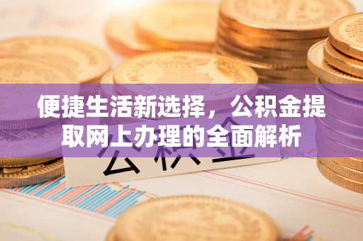 郁南便捷生活新选择，公积金提取网上办理的全面解析