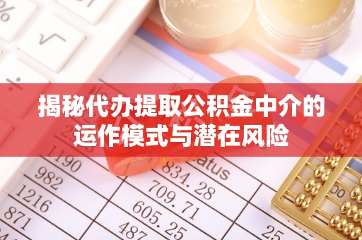郁南揭秘代办提取公积金中介的运作模式与潜在风险