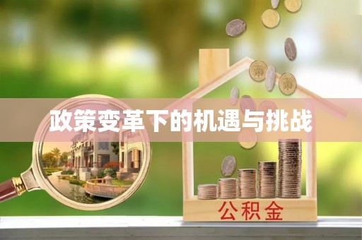 郁南政策变革下的机遇与挑战