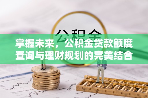 郁南掌握未来，公积金贷款额度查询与理财规划的完美结合
