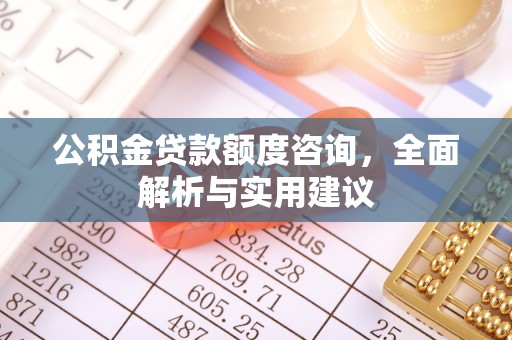 郁南公积金贷款额度咨询，全面解析与实用建议
