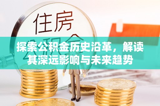 郁南探索公积金历史沿革，解读其深远影响与未来趋势