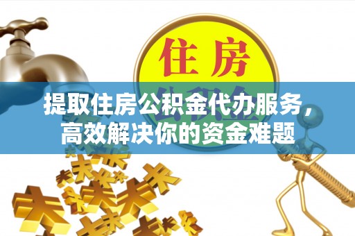 郁南提取住房公积金代办服务，高效解决你的资金难题