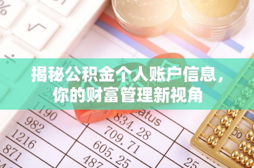 郁南揭秘公积金个人账户信息，你的财富管理新视角