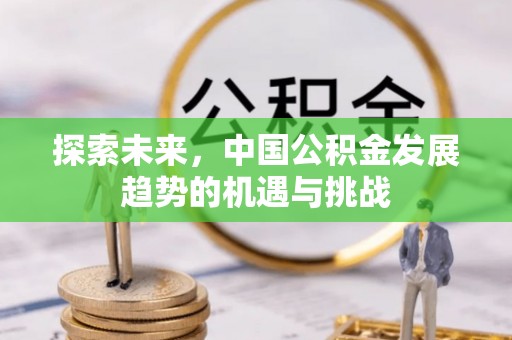 郁南探索未来，中国公积金发展趋势的机遇与挑战