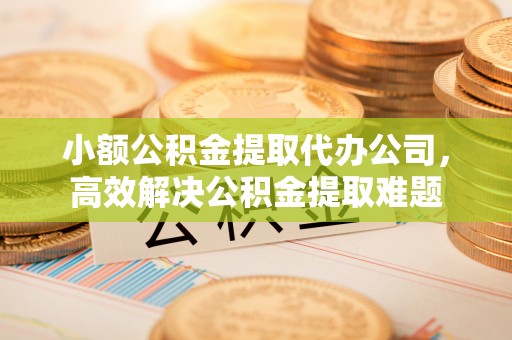 郁南小额公积金提取代办公司，高效解决公积金提取难题