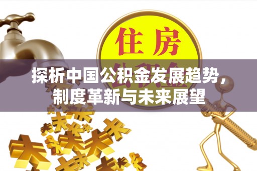 郁南探析中国公积金发展趋势，制度革新与未来展望